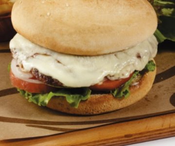Ev yapımı cheese burger