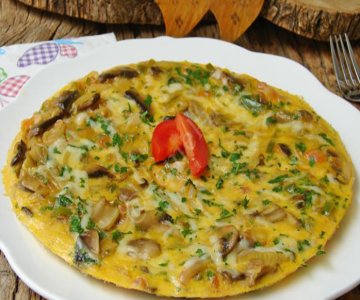 Mantarlı Omlet